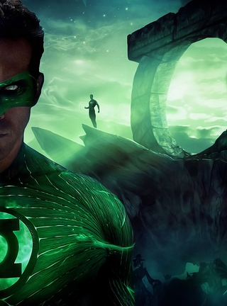 Картинка: Зелёный фонарь, фонарь, герой, супергерой, DC Comix, Хэл Джордан