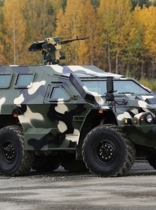 Image: Armored car Bulat, SBA-60-K2 (6x6), Kamaz, armor, combat module МБ2