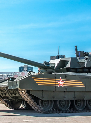 Image: Tank, T-14, armored, barrel, gun