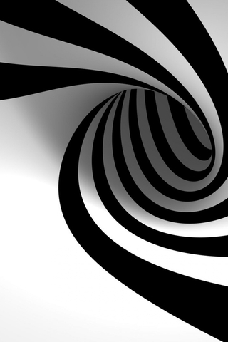 Image: Black, white, line, curve, spiral, background