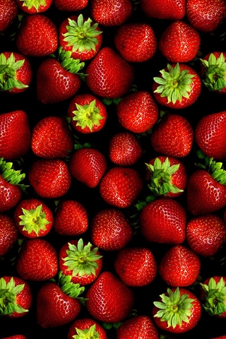 Картинка: Виктория, сорт, земляника, ягоды, красные, еда