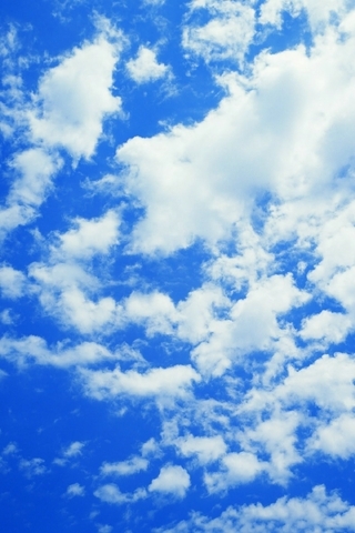 Картинка: Облака, небо, синие, безмятежность