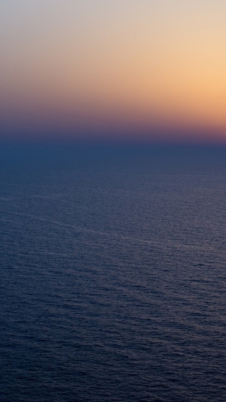 Image: Sun, sunset, sea, horizon