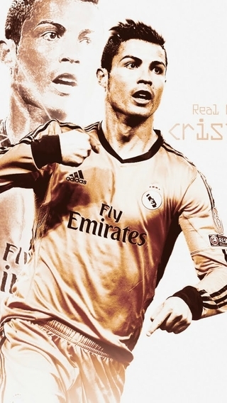 Картинка: Cristiano Ronaldo, спорт, футболист, знаменитость, белый фон