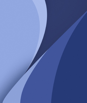 Image: Curves, lines, angles, color, blue, shade