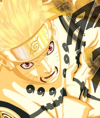 Image: Naruto Uzumaki, kurama, evil, Fox mode