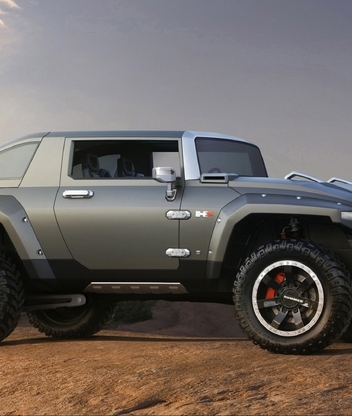 Image: Off road, desert, Hummer, HX, concept, jeep