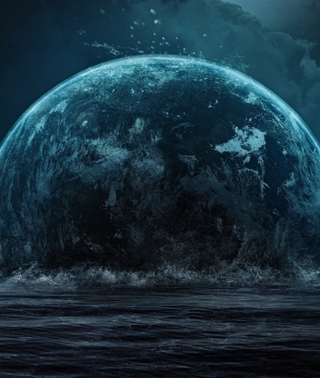 Image: planet, water, sky