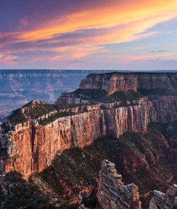 Картинка: Пейзаж, большой каньон, Grand Canyon, США, Аризона