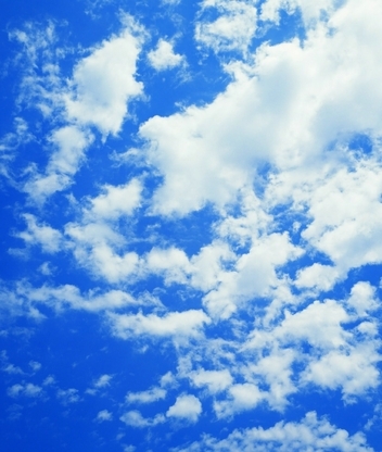 Image: Clouds, sky, blue, tranquility