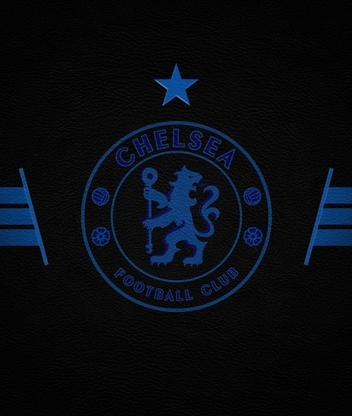 Картинка: Эмблема, клуб, футбол, Челси, Chelsea, football, club, чёрный фон