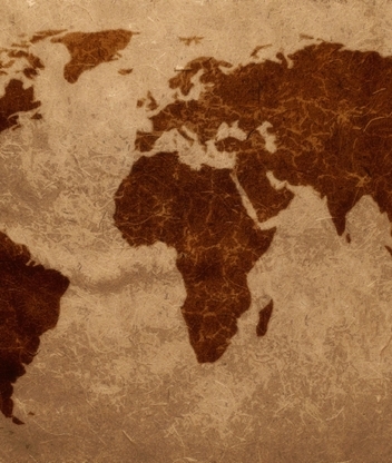 Картинка: Карта, текстура, континенты, страны, материки