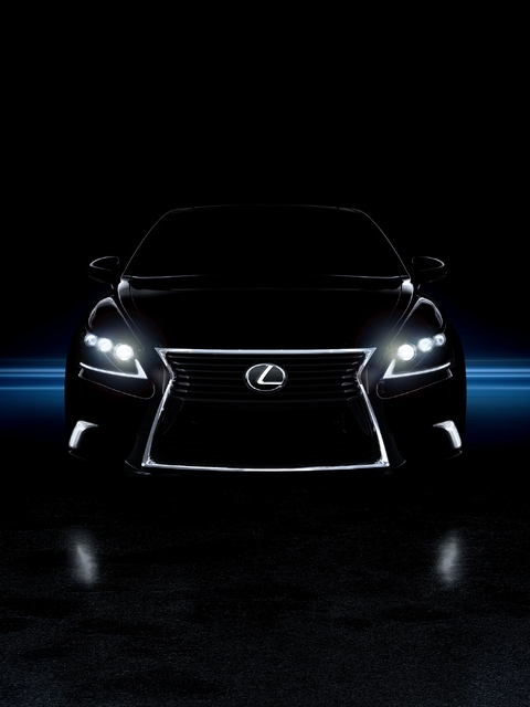 Картинка: Лексус, Lexus NX, авто, фары, свет, подсветка, чёрный