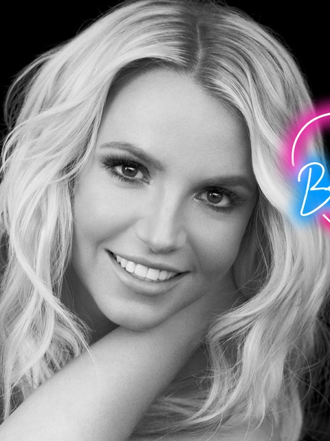 Картинка: Britney Spears, певица, улыбка, взгляд