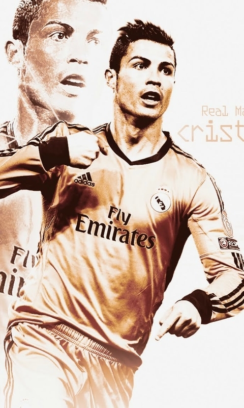 Картинка: Cristiano Ronaldo, спорт, футболист, знаменитость, белый фон