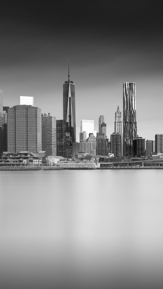 Image: New York City, city, bridge, Skyline, river
