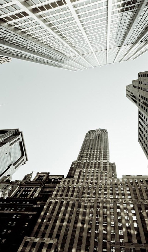Image: Skyscrapers, city, New-York, buildings, sky