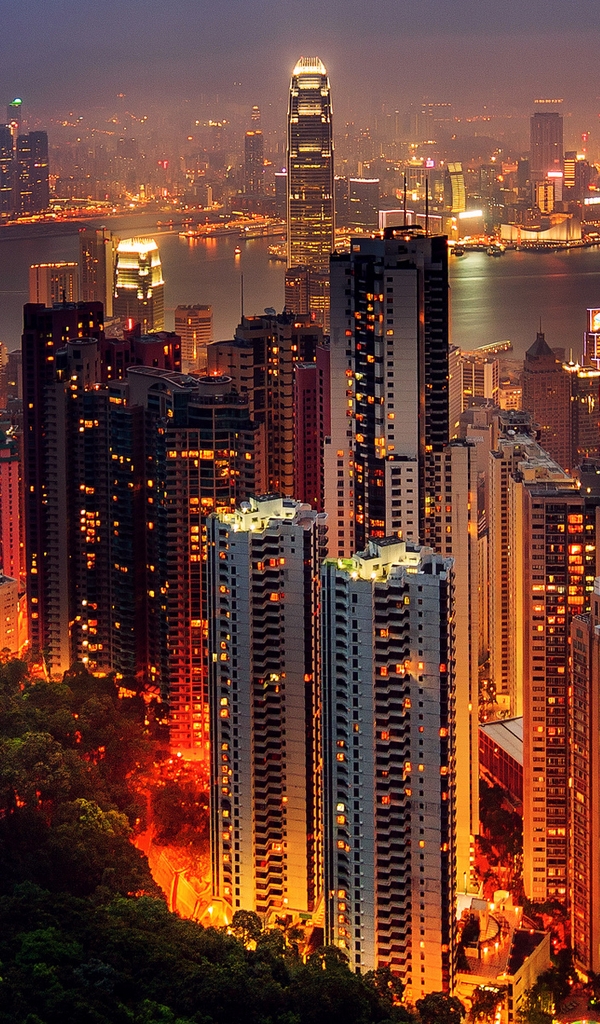 Image: Hong Kong, home, city, evening