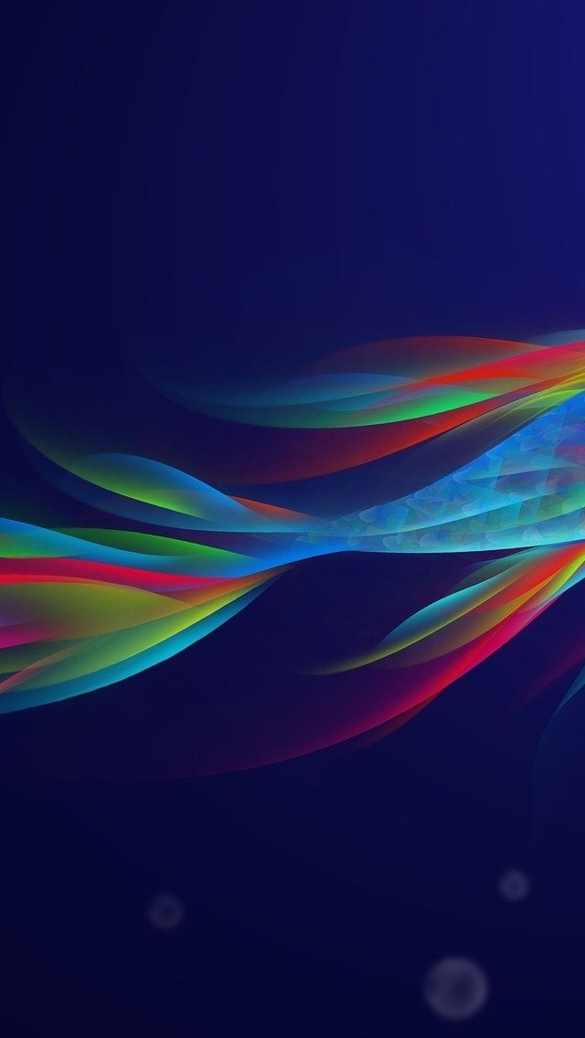 Image: Fish, color, lines, bubbles, water