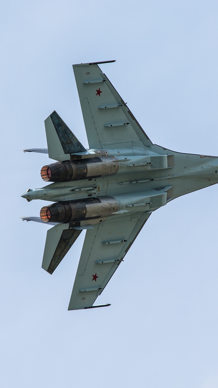 Image: su-35, su-27M/T-10M, fighter, in air, soviet
