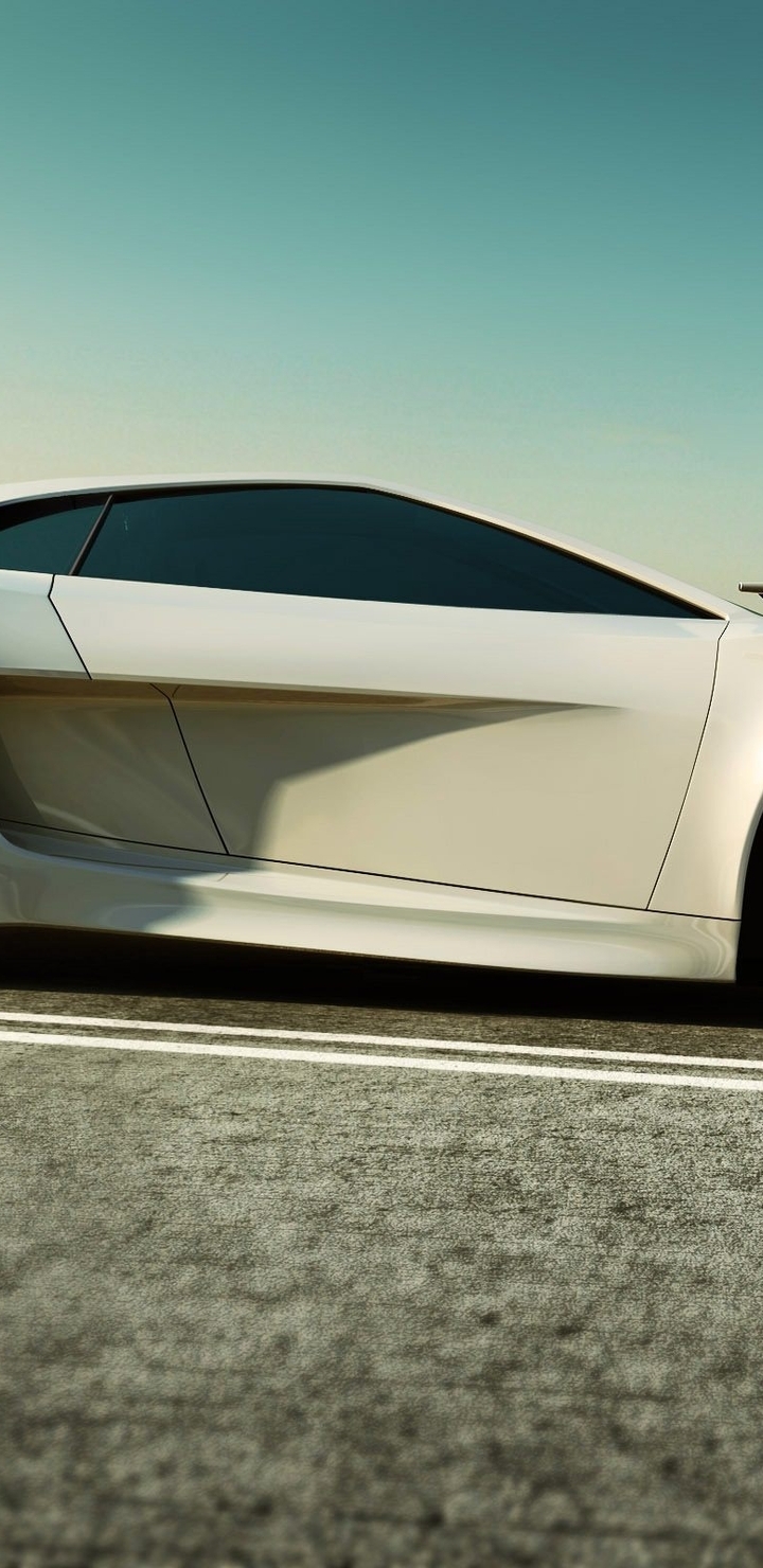 Картинка: Audi, Xtreme, Quattro, white, road, диски, свет