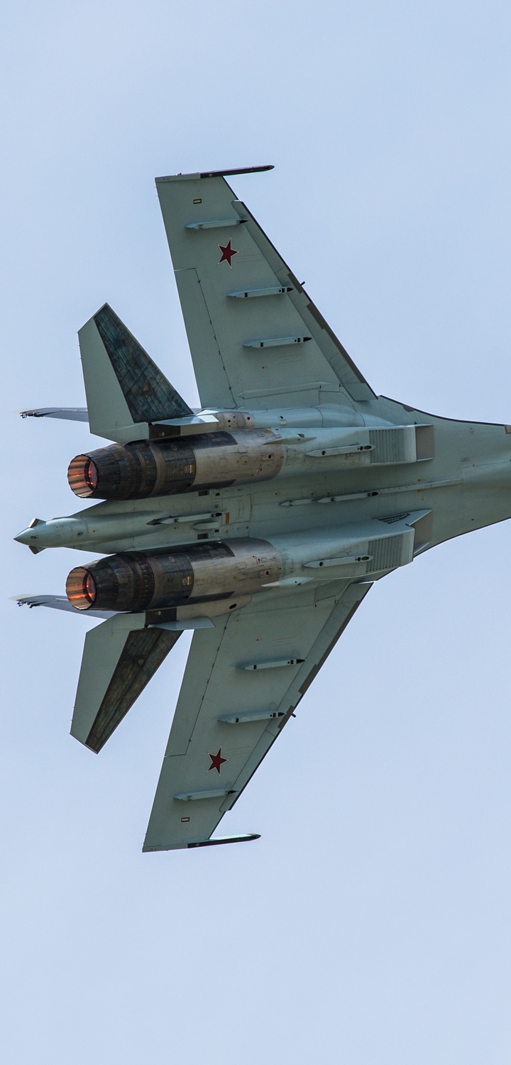 Image: su-35, su-27M/T-10M, fighter, in air, soviet