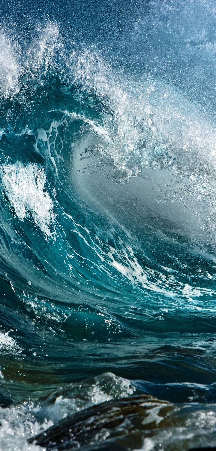 Image: Ocean, water, wave, splash, element