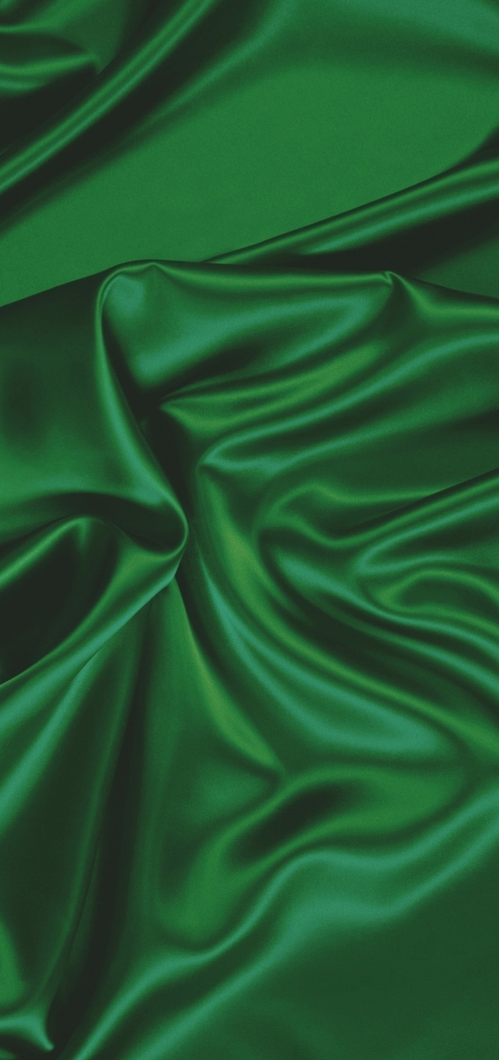 Image: crumpled fabric, green, texture
