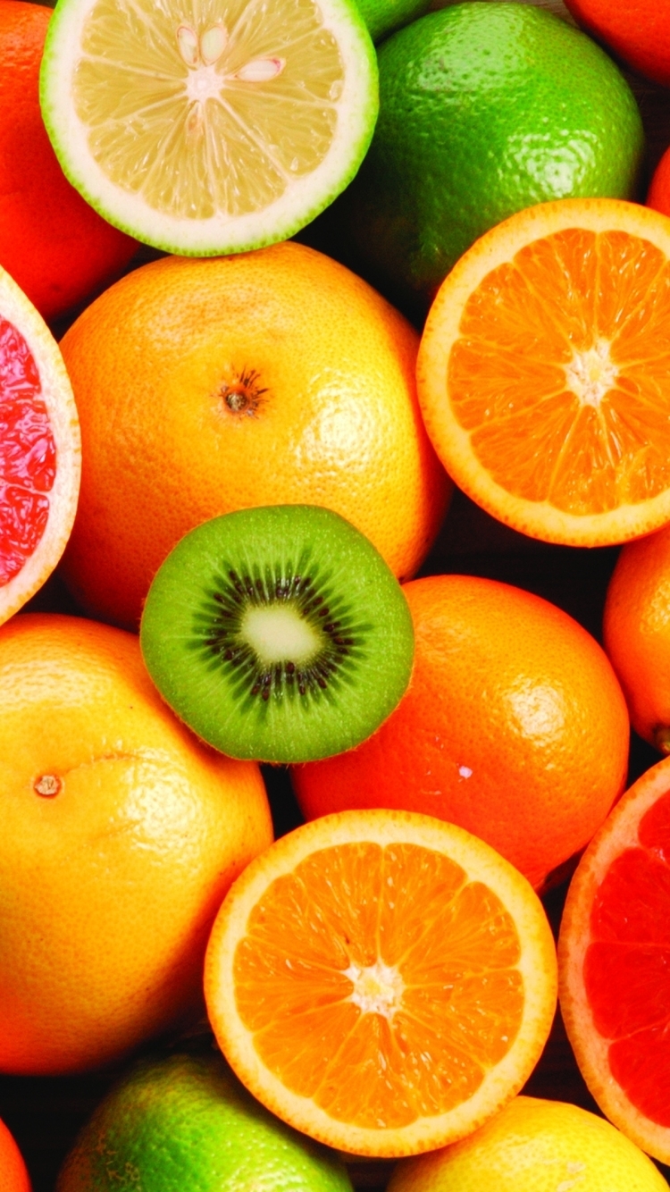 Image: Fruits, citrus, apples, kiwi, oranges, grapefruits, lemons, lime