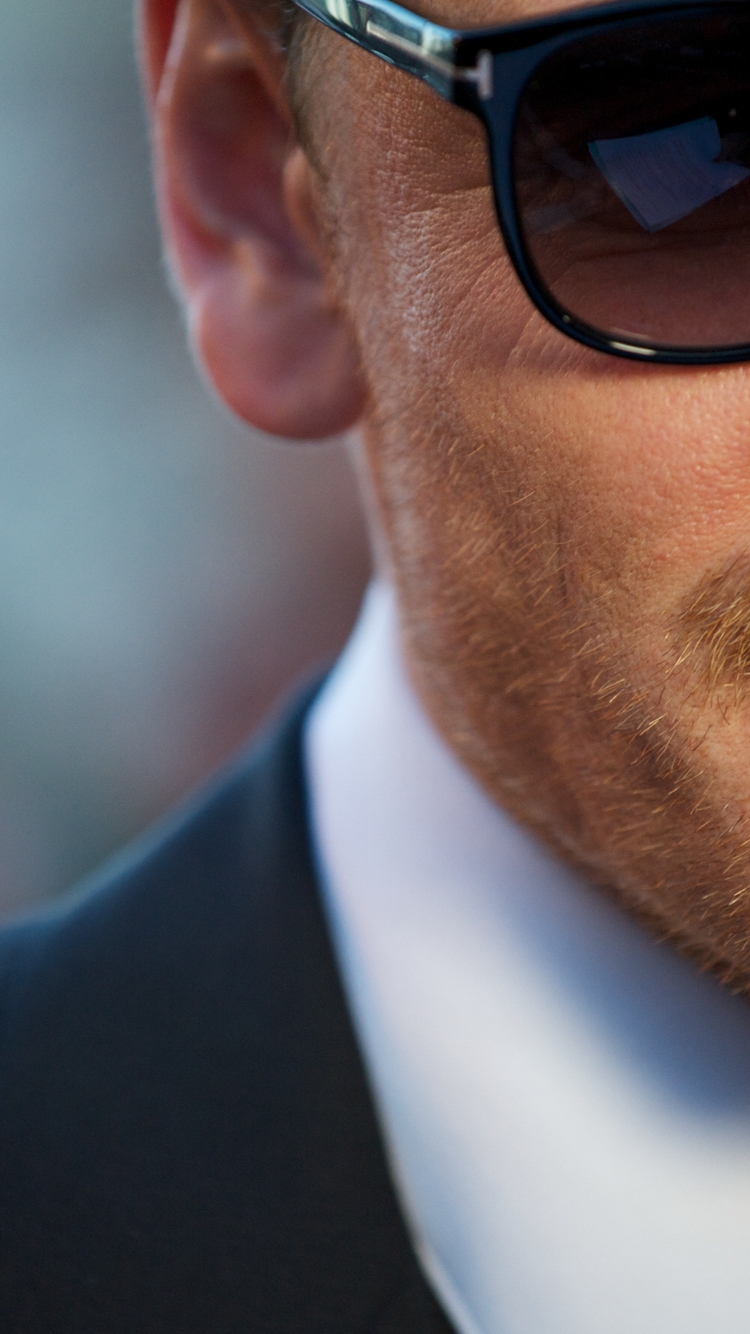 Картинка: Майкл Фассбендер, мужчина, лицо, небритость, солнечные очки