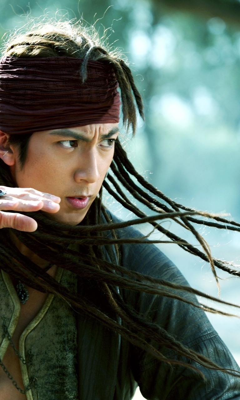 Image: 14 blades, hair, look, bandana, battle, actor, Jung Woo