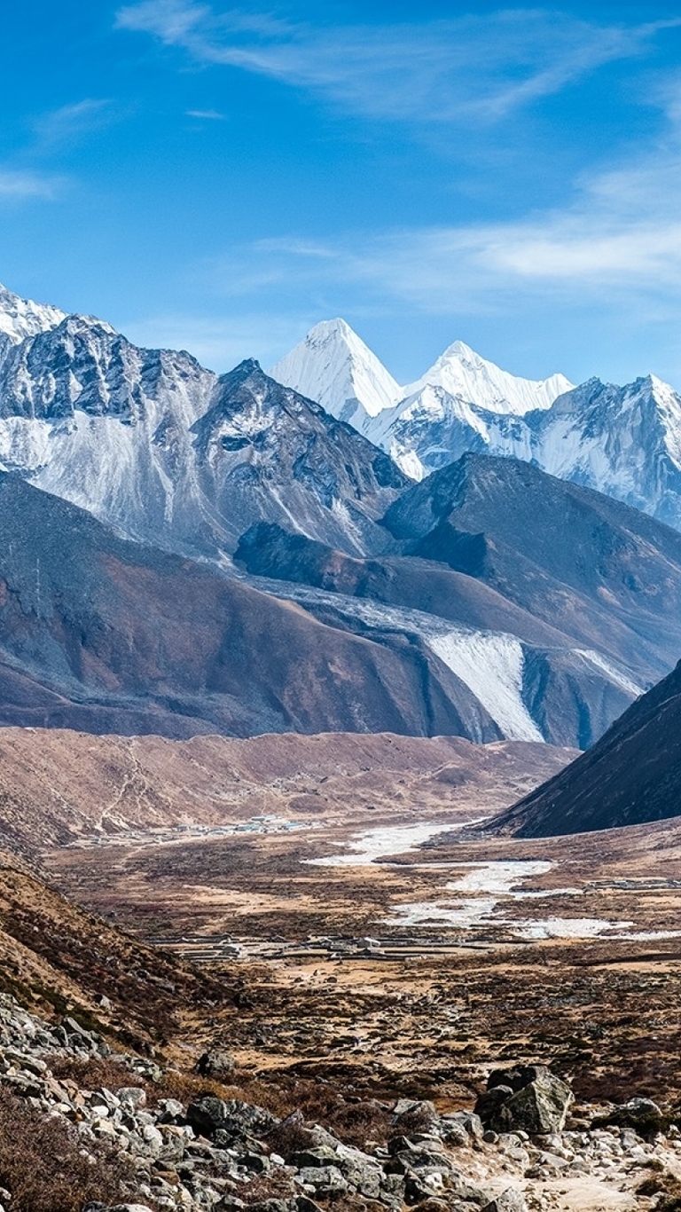 Image: Ama-Dablam, Himalayas, top, mountain, mountain range