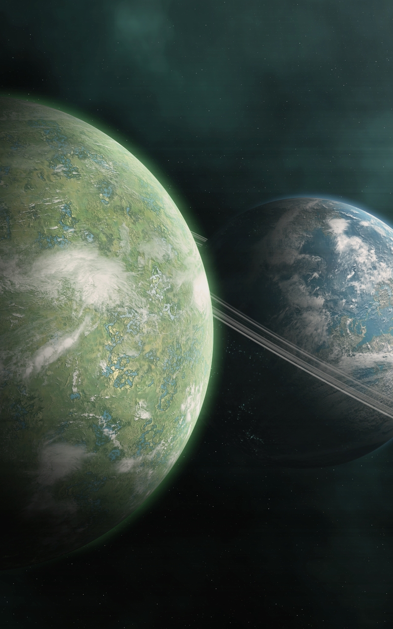 Image: The planet, Kepler 684-C, ring