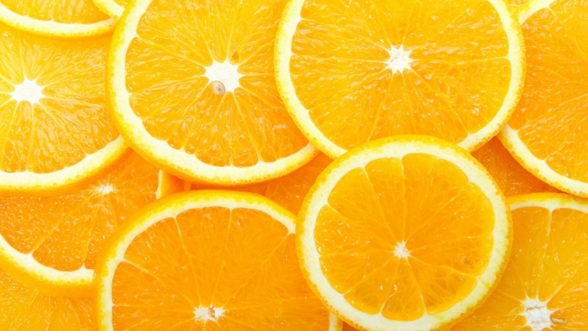 Image: Orange, circles, orange color, slices