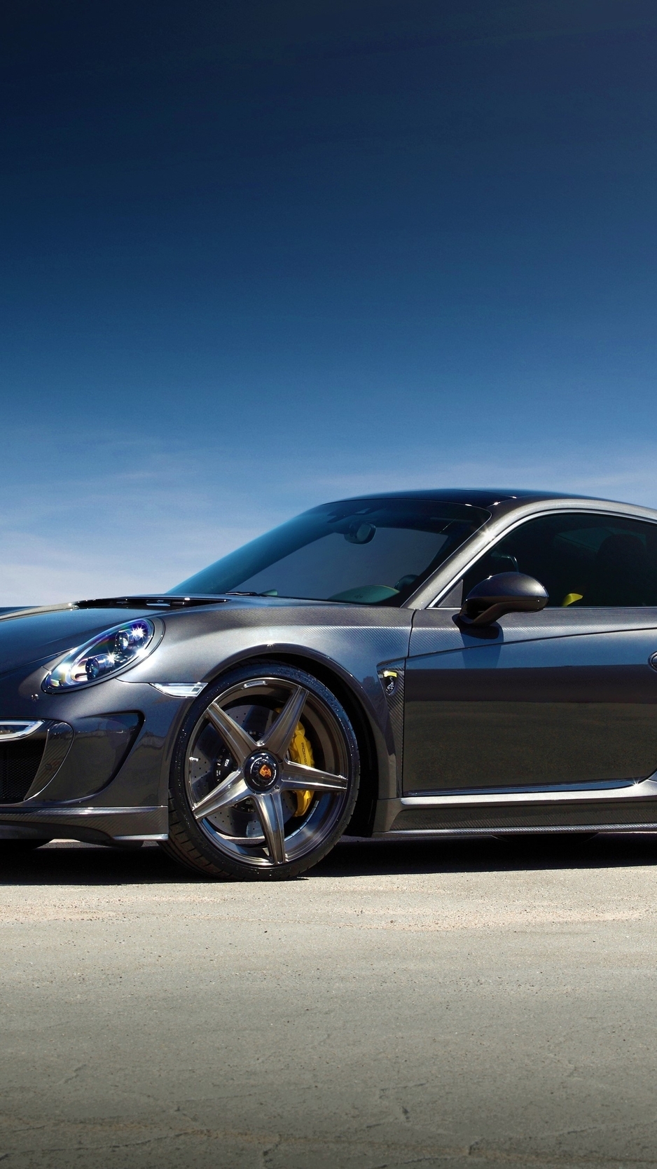 Image: Porsche, 911, Turbo, supercar, Stinger, GTR, Carbon Edition, 991, TopCar